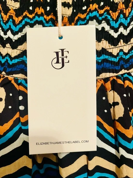 NWT Elizabeth and James Multicolor Tribal Maxi Skirt - Picture 3 of 9